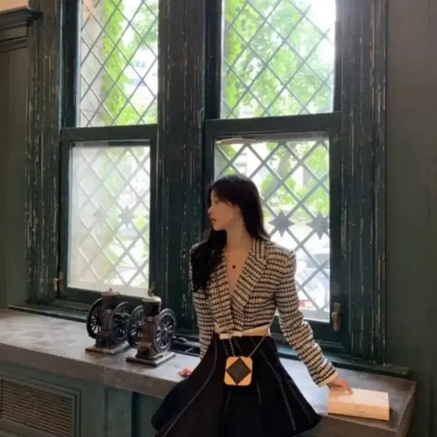 [BUNJANG] S'couki Perpignan Tweed Jacket M / 서쿠키 페르피냥 트위드 자켓 M