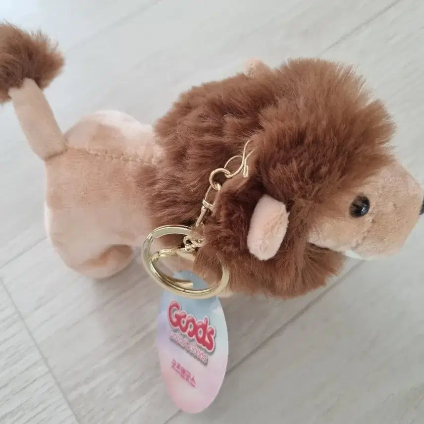 [BUNJANG] Lion Plush Keychain / (새상품)사자 인형 키링