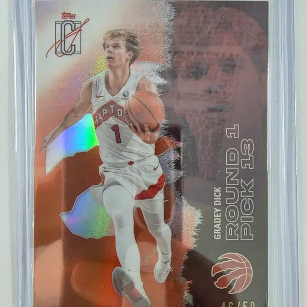 [BUNJANG] 2025-26 Topps Signature Class NBA Grady Dick Orange (Limited Edition 46/50) Trading Card / 2025-26 탑스 시그니처 클래스 NBA 그래디 딕 (오렌지)