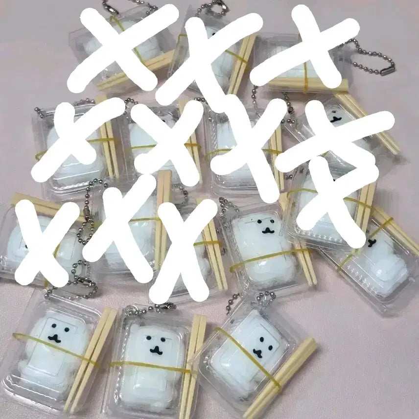 [BUNJANG] Nongdamgom Lunch Box Squishy Keychain / 농담곰 도시락 말랑이 키링 (개당 1500 (총 5개 남음