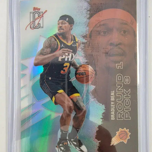 [BUNJANG] 2025-26 Topps Signature Class NBA Bradley Beal Teal Parallel (Limited to 195) / 2025-26 탑스 시그니처 클래스 NBA 브래들리 빌 (틸 패러렐)