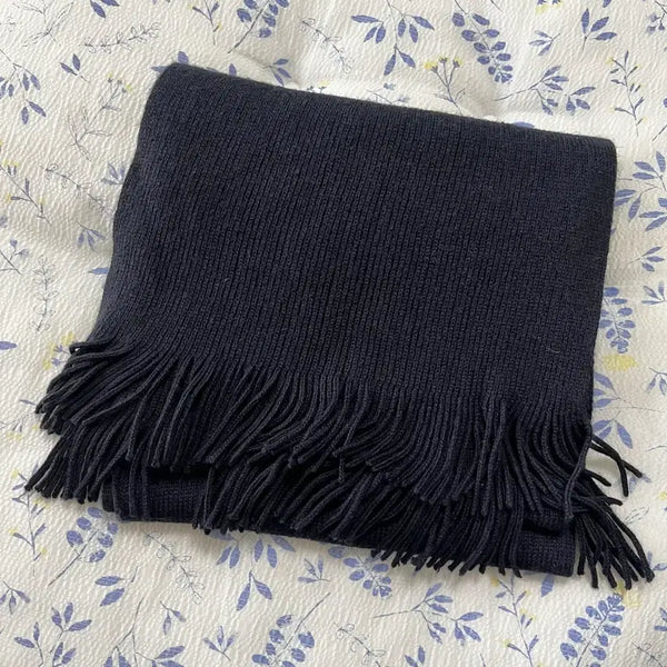 [BUNJANG] Uniqlo Navy Scarf / 유니클로 목도리 네이비