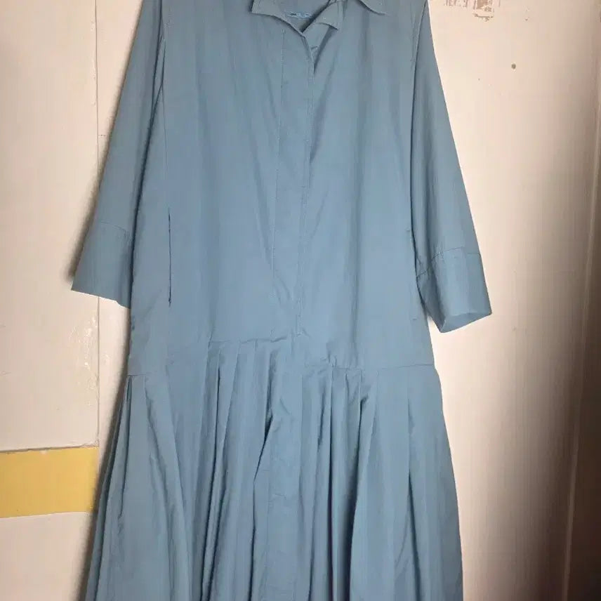 [BUNJANG] J Studio Sky Blue Long Dress / 지 스튜디오 하늘색 원피스. 66ㅡ88. 세탁완료