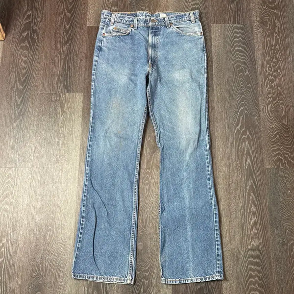 [BUNJANG] Levi's 517 Orange Tab Jeans (USA Made, 90s) / [36/34] USA 90s 리바이스 517 오렌지탭 중청 연청