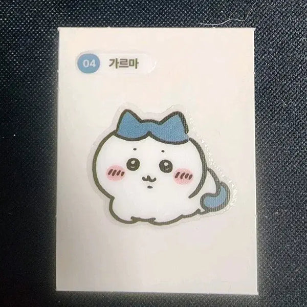 [BUNJANG] Olive Young Delight x Cheikawa Hachiwara Parting Hair Sticker / 올리브영 딜라이트 치이카와 먼작귀 가르마 하치와레 띠부씰 스티커 팝니다