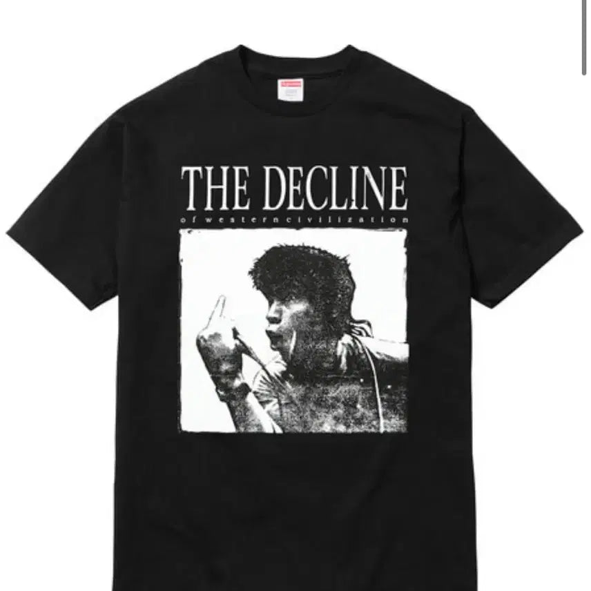 [BUNJANG] Supreme Decline of Western Civilization T-Shirt / Supreme Decline of Western Civilization