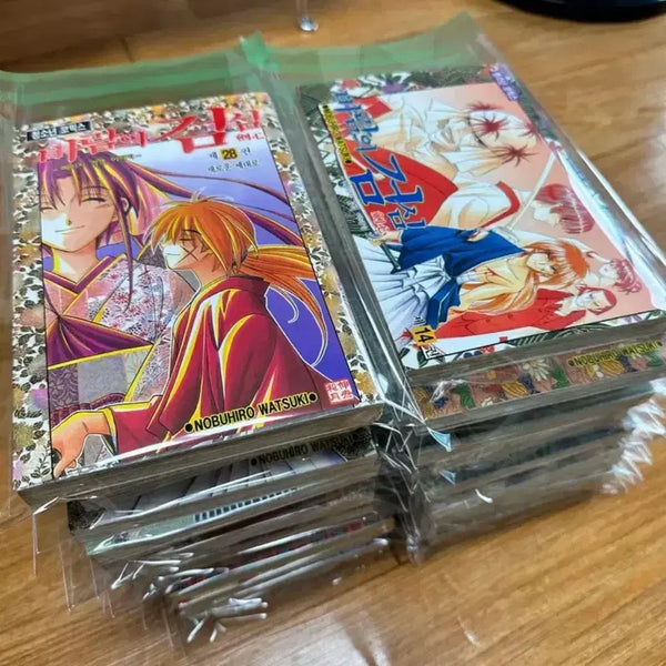 [BUNJANG] Rurouni Kenshin Old Edition Complete Set Volume 1-28 First Print / 소장용 (모두 초판) 바람의 검심 구판 28권 전권