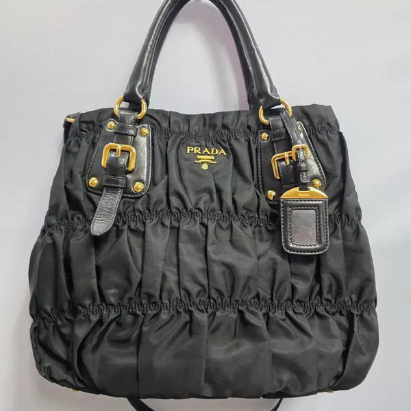 [BUNJANG] Prada Tessuto Gaufre Two-Way Tote Bag / 프라다 테수토 고프레 투웨이