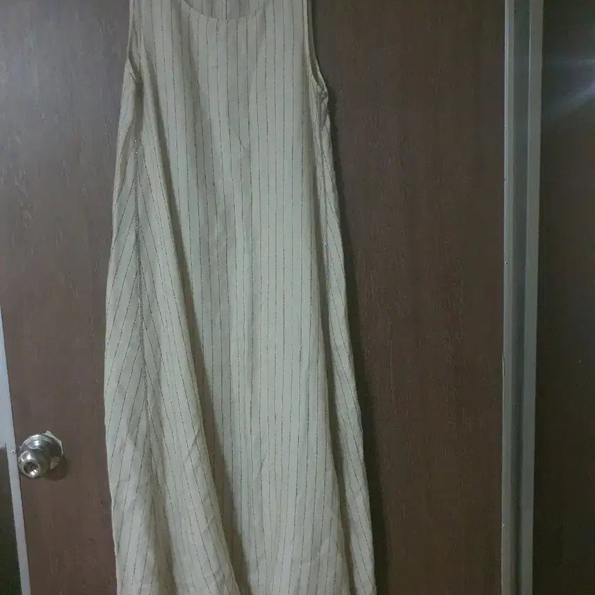 [BUNJANG] Fabiana Filippi Striped Sleeveless Linen Blend Dress / 파비아나 필리피 원피스