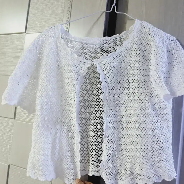 [BUNJANG] Hand-Knitted Cardigan / 손뜨개 가디건
