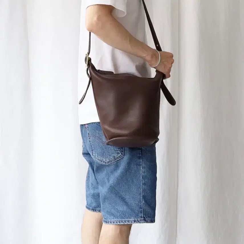 [BUNJANG] Old Coach Leather Duffle Bag M Mahogany / 올드코치 레더 더플백 M / 마호가니