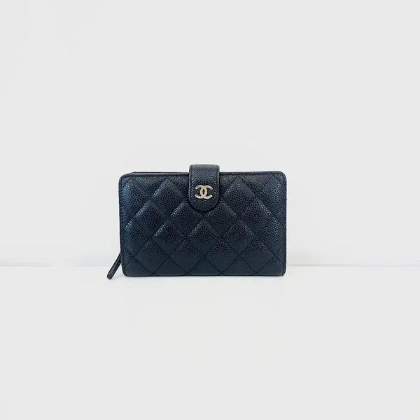 [BUNJANG] Chanel Classic Caviar Wallet / 샤넬 클래식 캐비어 중지갑
