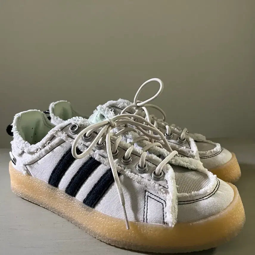 [BUNJANG] Adidas x Song For The Mute Campus 80s Bliss Core Black Sneakers / 신품) 아디다스 x 송 포 더 뮤트 캠퍼스 80s 블리스 코어 블랙