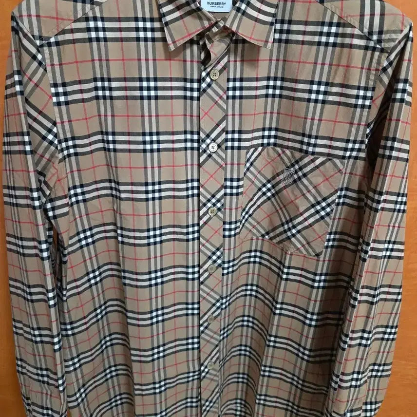 [BUNJANG] Burberry Check Shirt Beige / 버버리 체크 셔츠 팝니다.정가79만