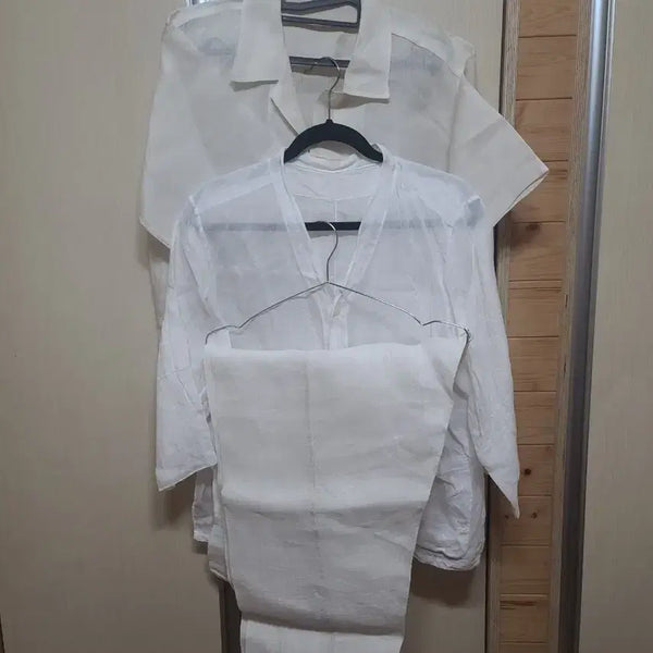 [BUNJANG] Korean Ramie Men's Clothing Set / 국산모시 모듬입니다:남성용상태좋습니다