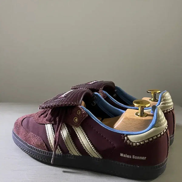 [BUNJANG] Adidas x Wales Bonner Nylon Samba Fox Brown Sandy Beige / 아디다스 x 웨일스 보너 나일론 삼바 폭스 브라운 샌디 베이지