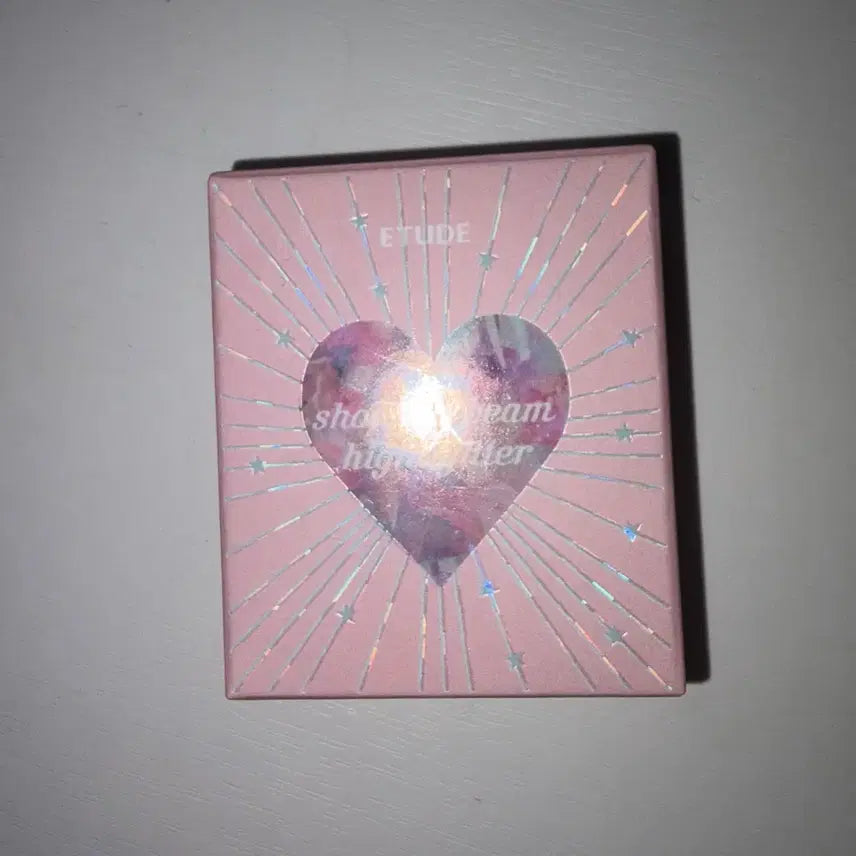 [BUNJANG] Etude Shooting Beam Highlighter 02 Pink Heart Jewel (Sealed) / (미개봉 새상품) 에뛰드 슈팅빔 하이라이터 02 핑크하트보석