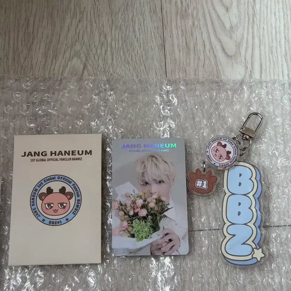 [BUNJANG] Zhanghan K-Fanclub Bambi 1st Gen Bundle Set Keyring & Photocard / 일괄) 장한음 팬클럽 밤비즈 1기 키링 포카 포토카드