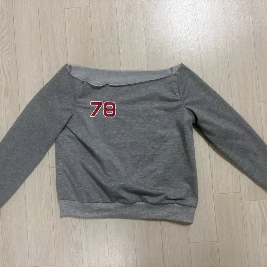 [BUNJANG] Shoulder Cut Sweatshirt / 어깨 트임 맨투맨