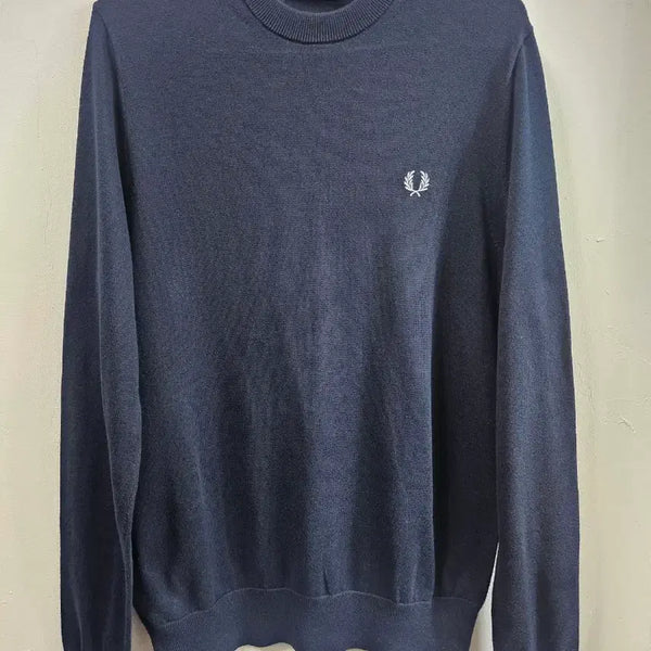 [BUNJANG] Fred Perry Laurel Knit Navy S / 프레드페리 라렐 니트 네이비