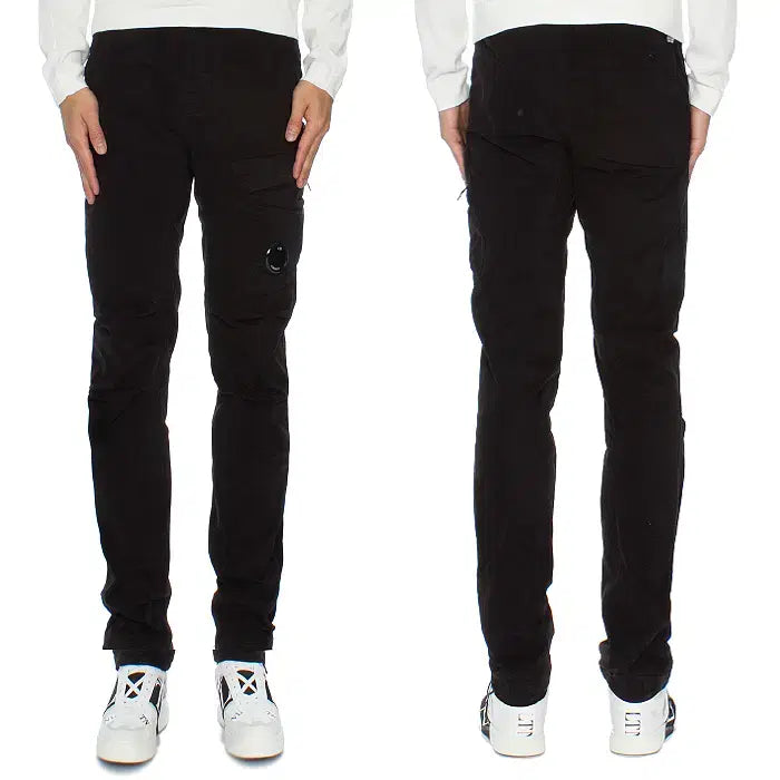 [BUNJANG] CP Company Stretch Cotton Lens Goggle Cargo Pants / CP컴퍼니 스트레치 코튼 렌즈 와펜 카고 밴딩 팬츠 17CMPA180A