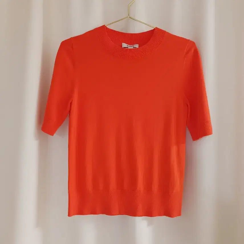 [BUNJANG] COS Orange Knit Sweater / COS 오렌지  니트