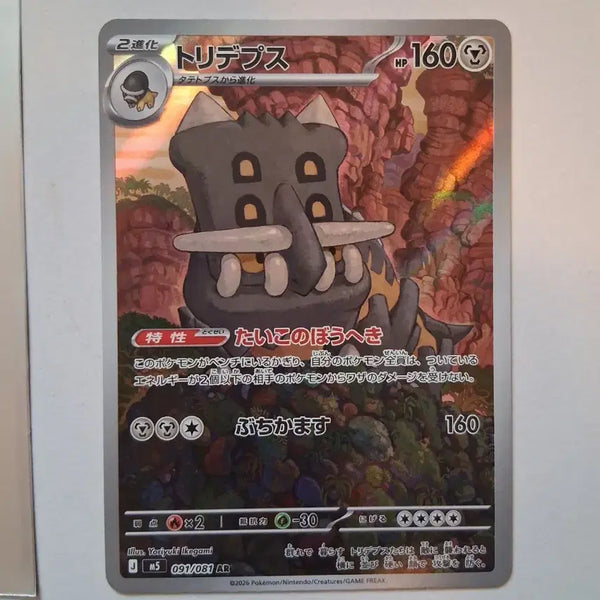 [BUNJANG] Pokemon Card Japanese Barritos AR / 포켓몬 카드  일판 바리톱스 AR