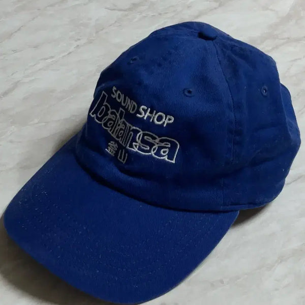 [BUNJANG] Sound Shop Vallansa Ball Cap Blue / 사운드샵 발란사 볼캡 블루
