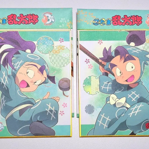 [BUNJANG] Nintama Rantaro 6th Grade & 1st Grade Monjyo & Senzo Shikishi / 닌타마 란타로 6학년 1학년의 시절 몬지로&센조 6이 색지
