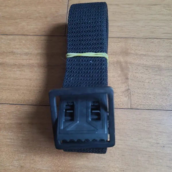 [BUNJANG] US Woodland BDU Black Web Belt Metal Buckle Replica / 미군 우드랜드 BDU 용 검정 허리벨트