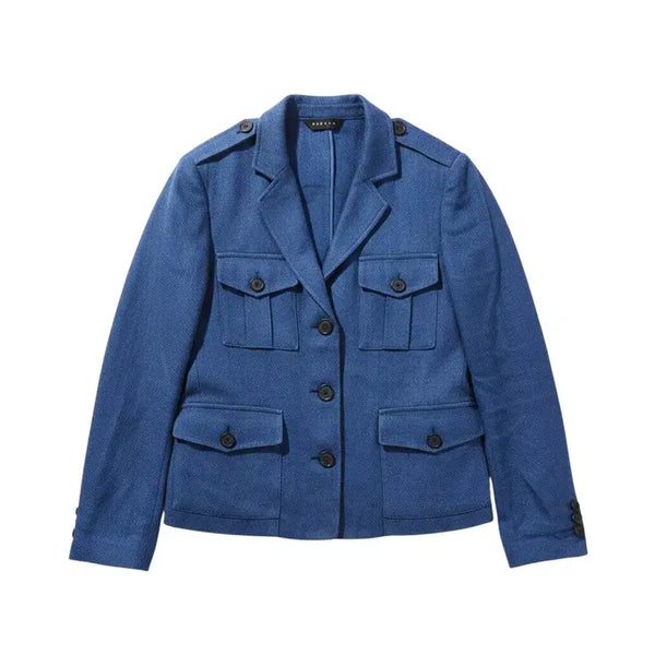 [BUNJANG] Barbara Linen Tweed Single Jacket / 여성55/ 바바라 린넨 트위드 싱글자켓 18-108