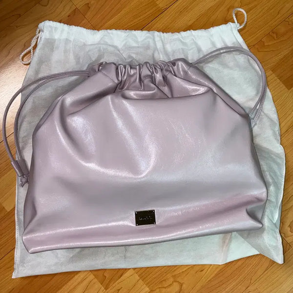 [BUNJANG] BADZIZOO Through String Bag Purple / 배드지지 트로우스트링백 퍼플