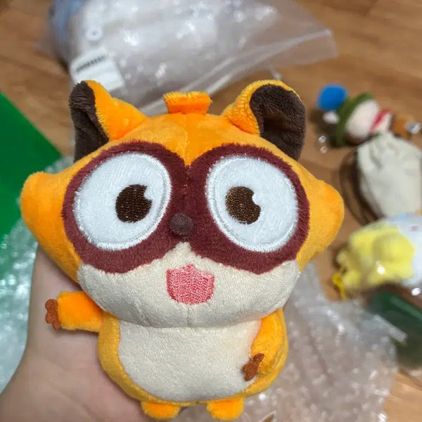 [BUNJANG] Nongshim Red Force Pori Plush Keychain / 농심 레드포스 포리 인형 키링