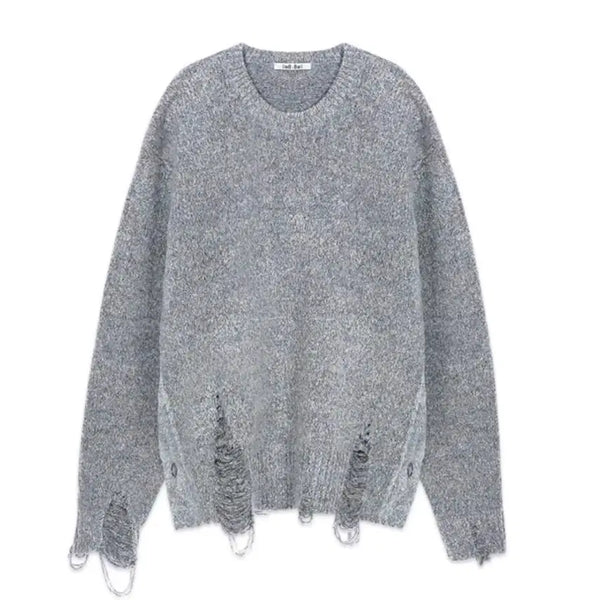 [BUNJANG] Andersson Bell Distressed Crewneck Knit M / 앤더슨벨 데미지 크루넥 니트 m