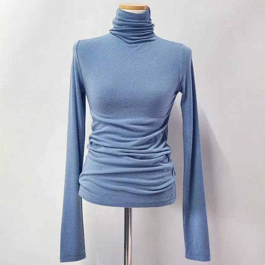 [BUNJANG] CEST LA VIE Slim Fit Turtleneck T-Shirt Women's FREE Size / CEST LA VIE 슬림핏 목폴라 티셔츠 여성 FREE