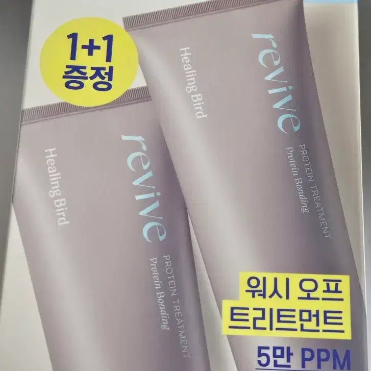 [BUNJANG] Healing Bird Revive Protein Treatment 1+1 Set / 힐링버드 리바이브 단백질 트리트먼트 1+1 기획세트