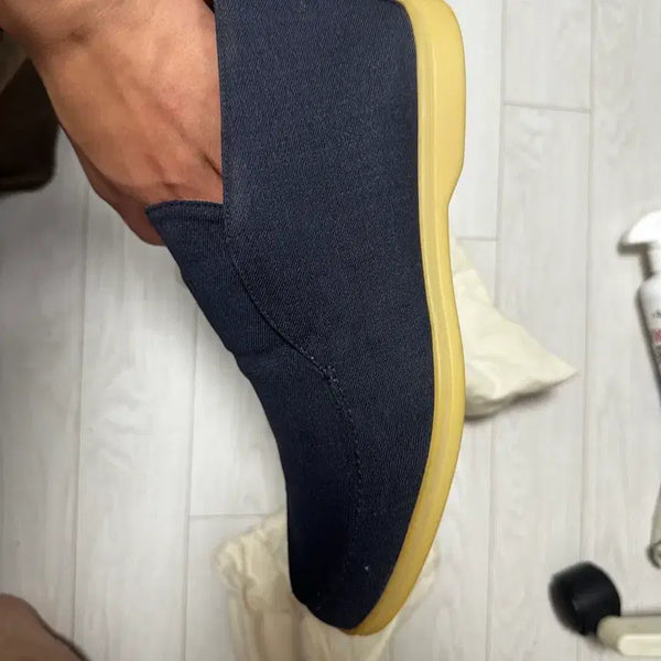 [BUNJANG] Loro Piana Summer Walk Suede Loafers / 로로피아나 썸머워크 스웨이드