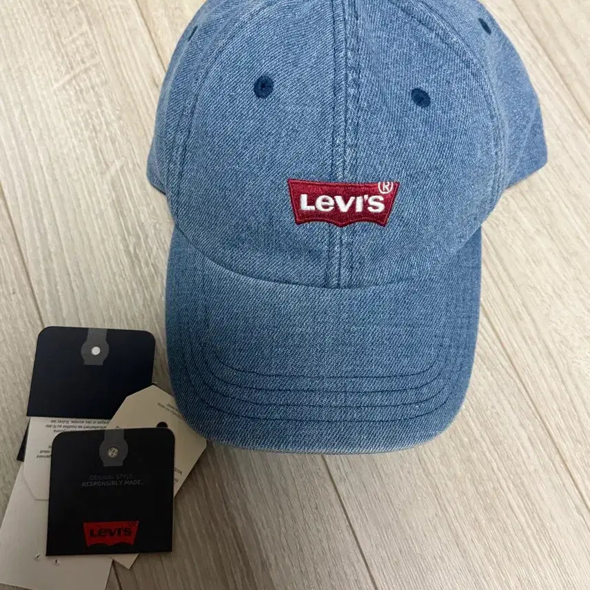[BUNJANG] Levi's Denim Baseball Cap / 리바이스 데님 볼캡 모자