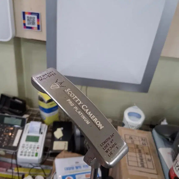[BUNJANG] Scotty Cameron Pro Platinum Newport ML-SPEC Putter / 스카티카메론 프로 플래티넘 뉴포트 ML-SPEC 퍼터 34인치 모델