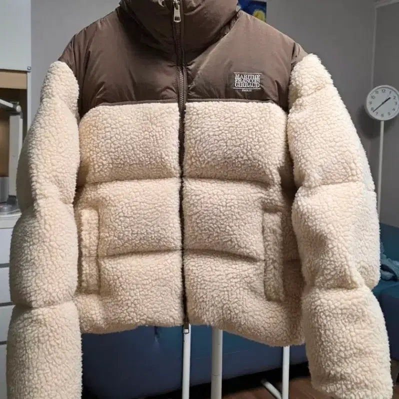 [BUNJANG] Marithe Francois Girbaud Fleece Padded Jacket / 마리떼 프랑소와 저버 양털패딩