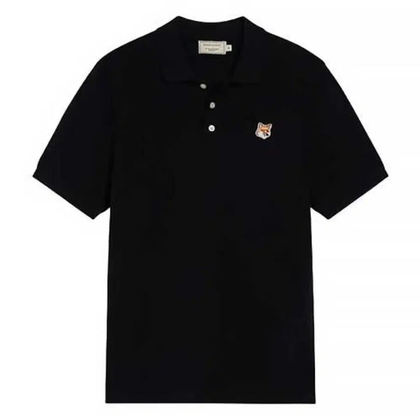 [BUNJANG] Maison Kitsuné Fox Head Patch Classic Collar T-Shirt / 메종 키츠네 폭스 헤드 패치 클래식 카라 티셔츠