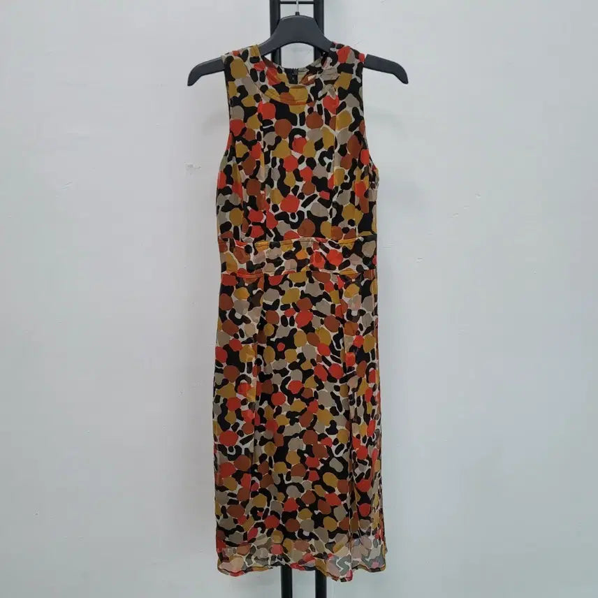 [BUNJANG] Burberry Pattern Sleeveless Midi Dress / 정품 버버리 BURBERRY 민소매 패턴 원피스