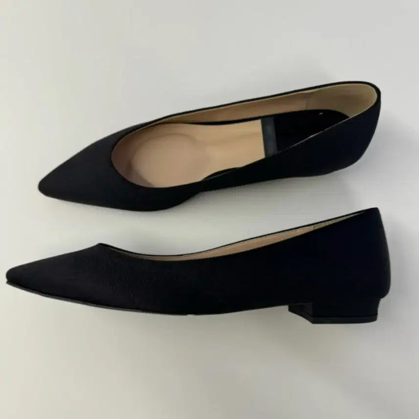 [BUNJANG] Black Low-Heeled Flat Shoes - Size 235 / 새상품 235 플랫슈즈/ 굽낮은플랫/ 단화/ 격식룩/꾸안꾸