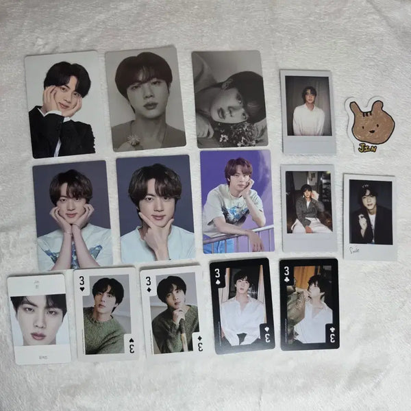 [BUNJANG] BTS Jin Photocard Bundle Set / BTS Jin 석진 포토카드 세트 일괄 판매 양도 방탄소년단 포카