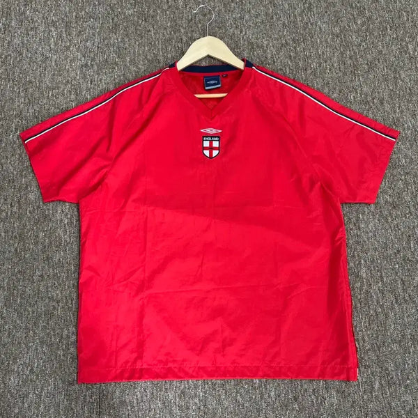 [BUNJANG] Umbro England National Team Warm-Up T-Shirt / 엄브로 잉글랜드 국대 반팔 웜업 100