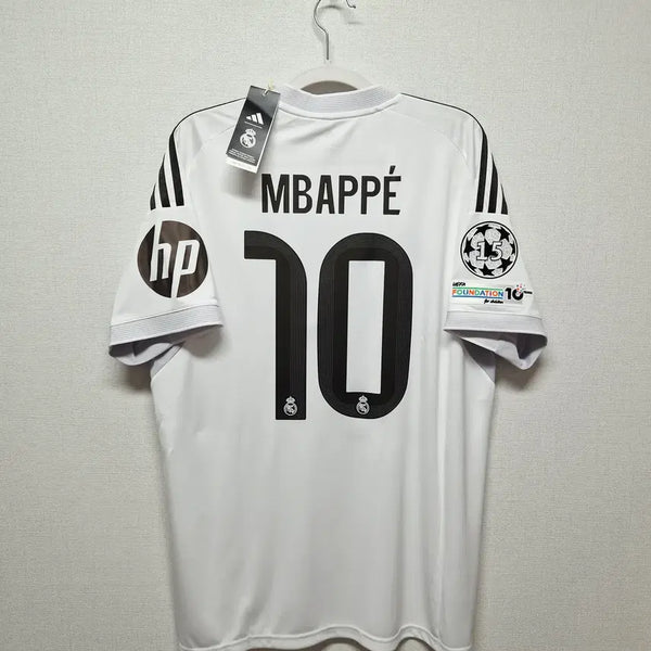 [BUNJANG] Real Madrid 25-26 Home #10 Mbappé Authentic Jersey / (새상품) 25-26 레알 마드리드 홈 No.10 음바페 정품 유니폼