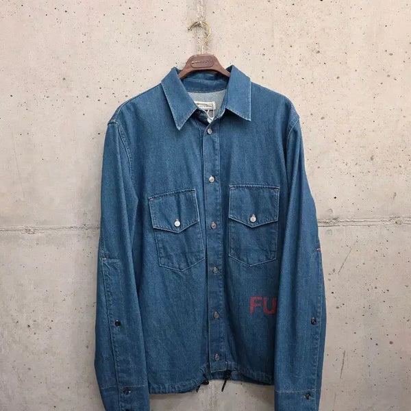 [BUNJANG] Golden Goose Denim Shirt Jacket / [s]골든구스 새상품 데님 셔츠 자켓