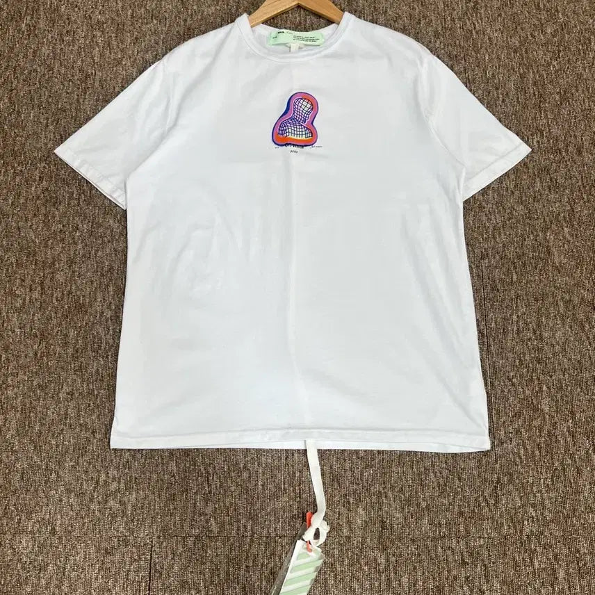 [BUNJANG] Off-White Thermo Graphic Short-Sleeve T-Shirt L / 오프화이트 써모 그래픽 반팔티 L