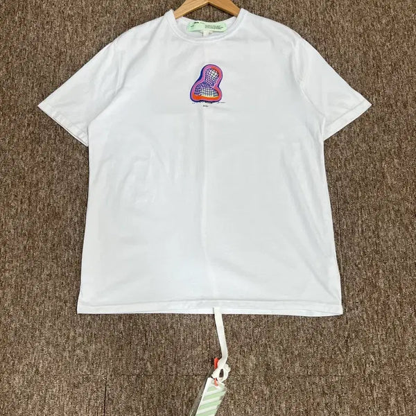 [BUNJANG] Off-White Thermo Graphic Short-Sleeve T-Shirt L / 오프화이트 써모 그래픽 반팔티 L