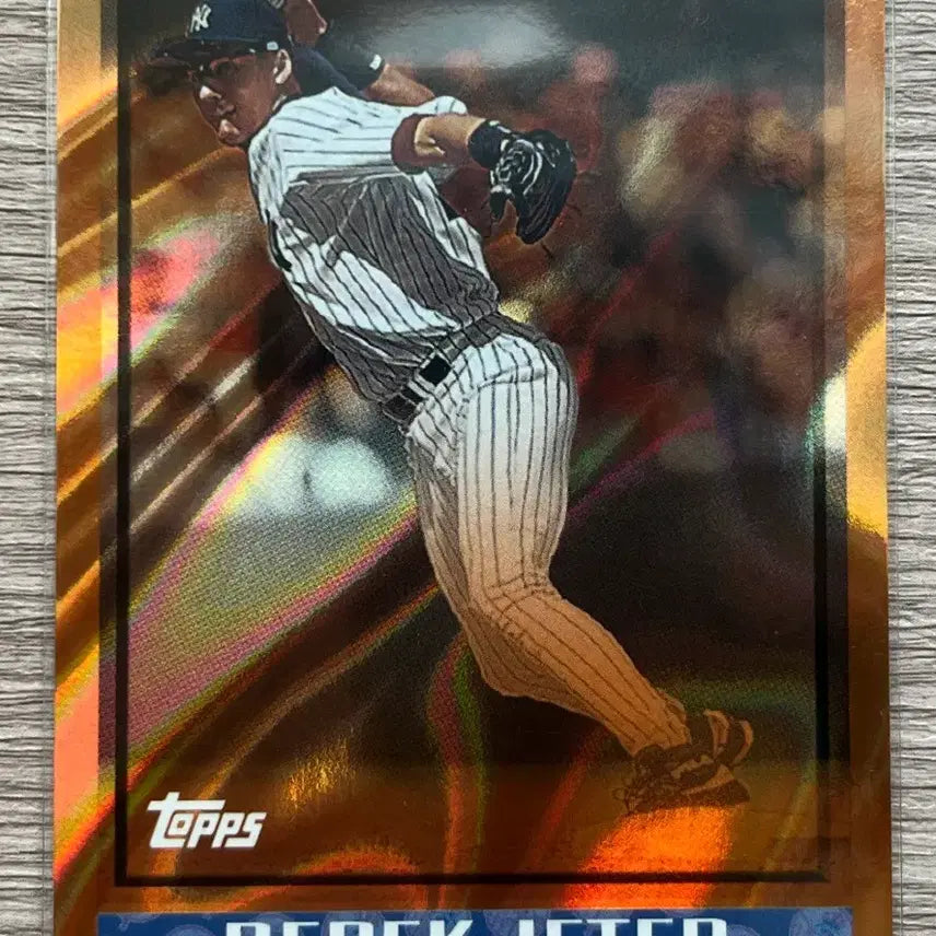 [BUNJANG] Topps MLB New York Yankees Derek Jeter Baseball Card / Topps 탑스 Mlb 야구카드 뉴욕양키스 데릭지터